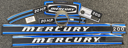 NEW GENUINE MERCURY 37-610 00A72 ENGINE DECAL SET