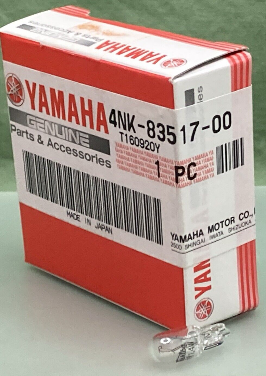 NEW GENUINE YAMAHA 4NK-83517-00 BULB METER 12V - 14W, T65