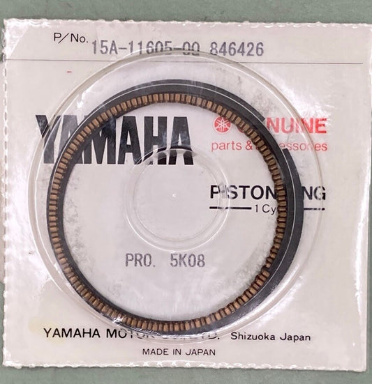NEW GENUINE YAMAHA 15A-11605-00 PISTON RING SET