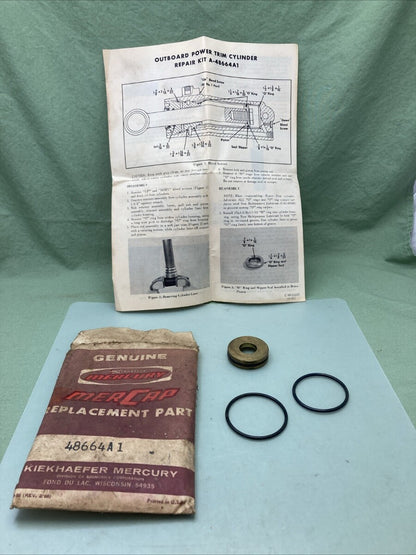 NEW MERCURY 48664A1 REPAIR KIT FOR 1" ROD, INCOMPLETE KIT