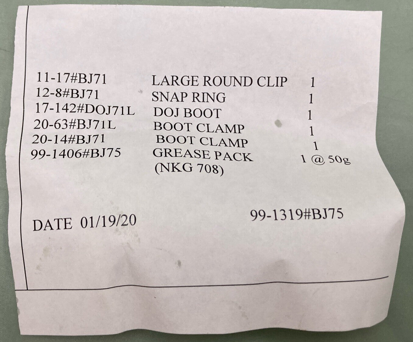 NEW GENUINE YAMAHA 5B4-F510H-00 BOOT SET