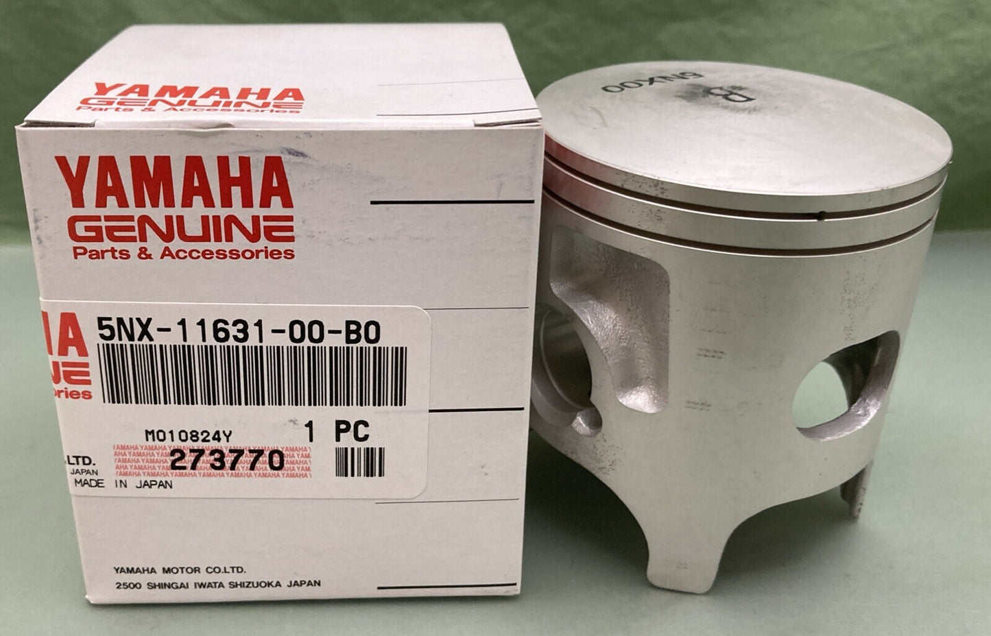 NEW GENUINE YAMAHA 5NX-11630-00 PISTON ASSY SUPERSEDED 5NX-11630-01-00