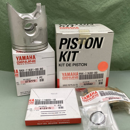 NEW GENUINE YAMAHA 5NX-11630-00 PISTON ASSY SUPERSEDED 5NX-11630-01-00