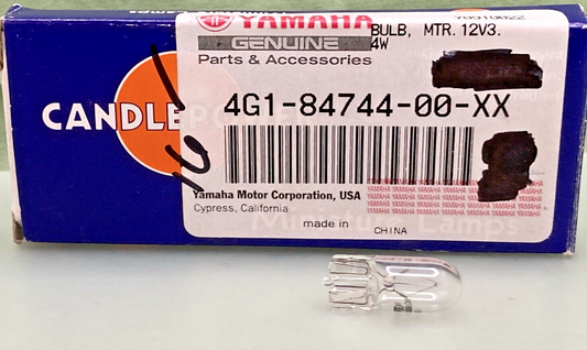 NEW GENUINE YAMAHA CANDLEPOWER 4G1-84744-00-XX  Bulb 12V - 34W T10