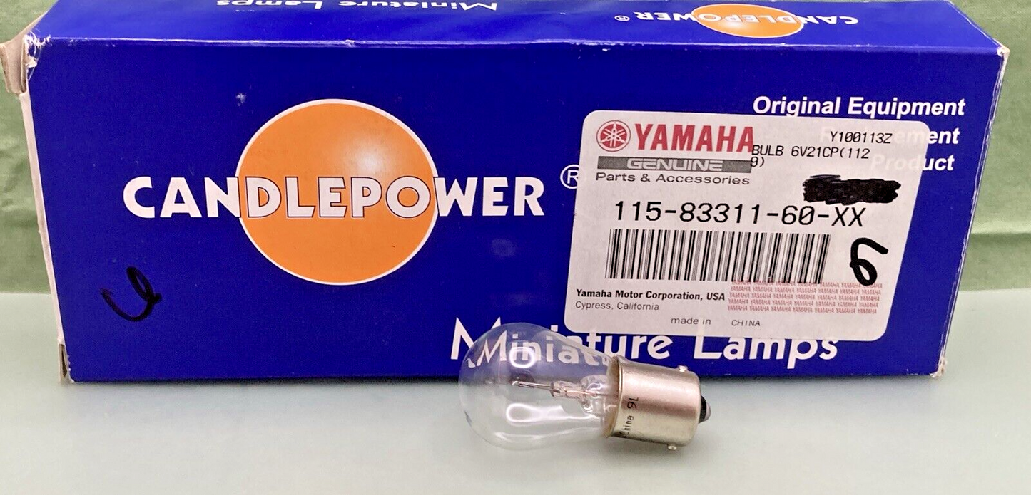 NEW GENUINE YAMAHA CANDLEPOWER 115-83311-60-XX BULB FLASHER 115-83311-60-00