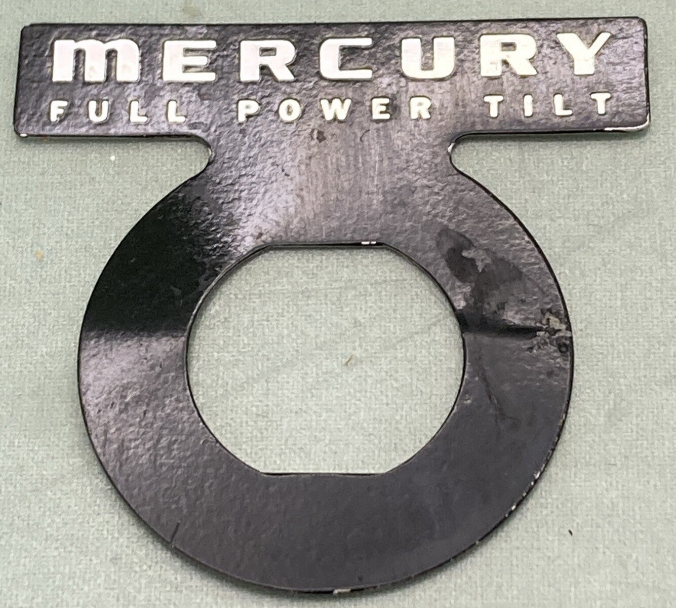 NEW REPLACES MERCURY QUICKSILVER 38-45339 NAME PLATE