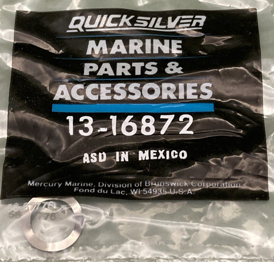 NEW GENUINE MERCURY QUICKSILVER 13-16872 WAVE WASHER