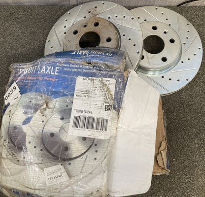 NEW DETROIT AXLE S-55174 Brake Rotor SET FRONT BUICK CHEVY GMC SAAB