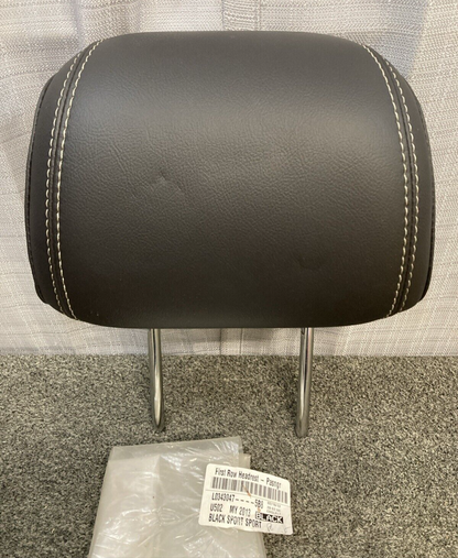 NEW REPLACES FORD L0343047 FIRST ROW HEADREST PASNGR BLACK SPORT 2013
