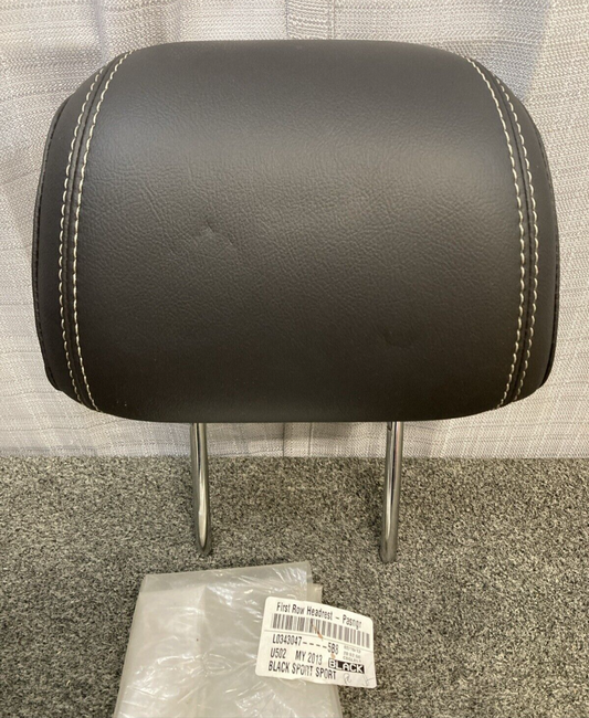 NEW REPLACES FORD L0343047 FIRST ROW HEADREST PASNGR BLACK SPORT 2013