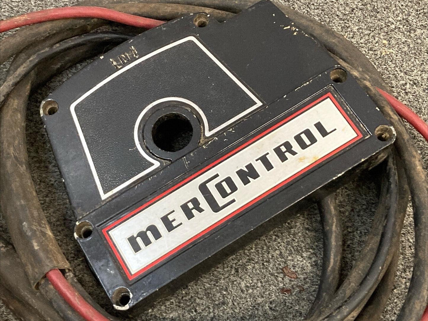 MERCURY QUICKSILVER 54939 PARTIAL CONTROL HOUSING AND WIRES