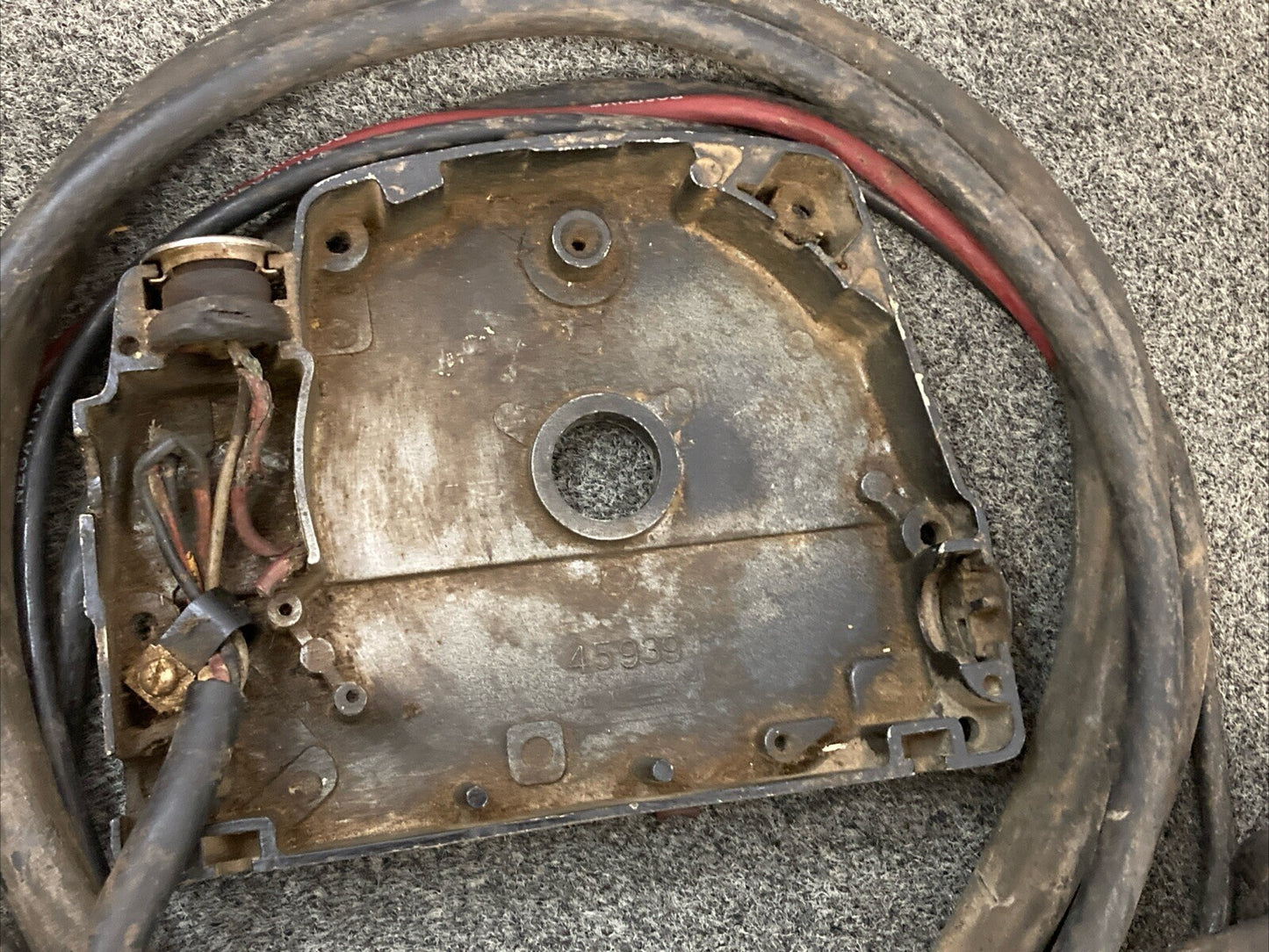 MERCURY QUICKSILVER 54939 PARTIAL CONTROL HOUSING AND WIRES