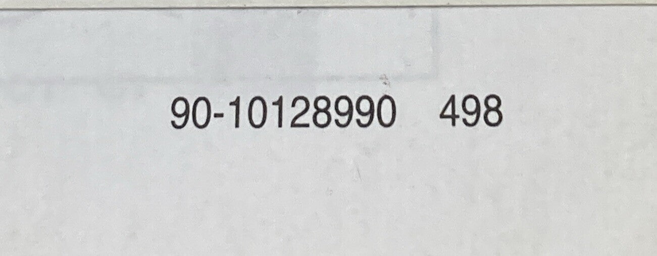 GENUINE MERCURY MARINE 90-10128990 OPERATION MAINTENANCE WARRANTY MANUAL 1998