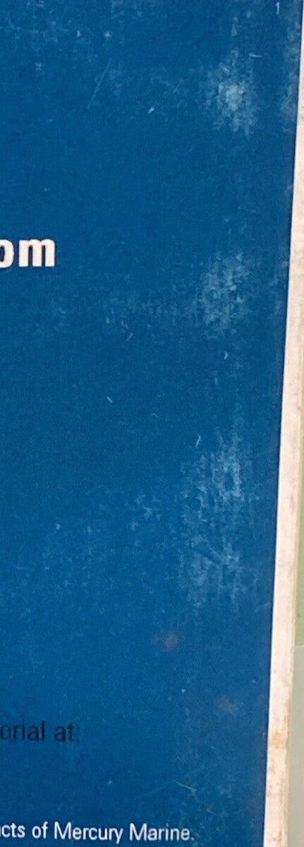 GENUINE MERCURY MARINE MERCNET USER'S GUIDE JANUARY 2007