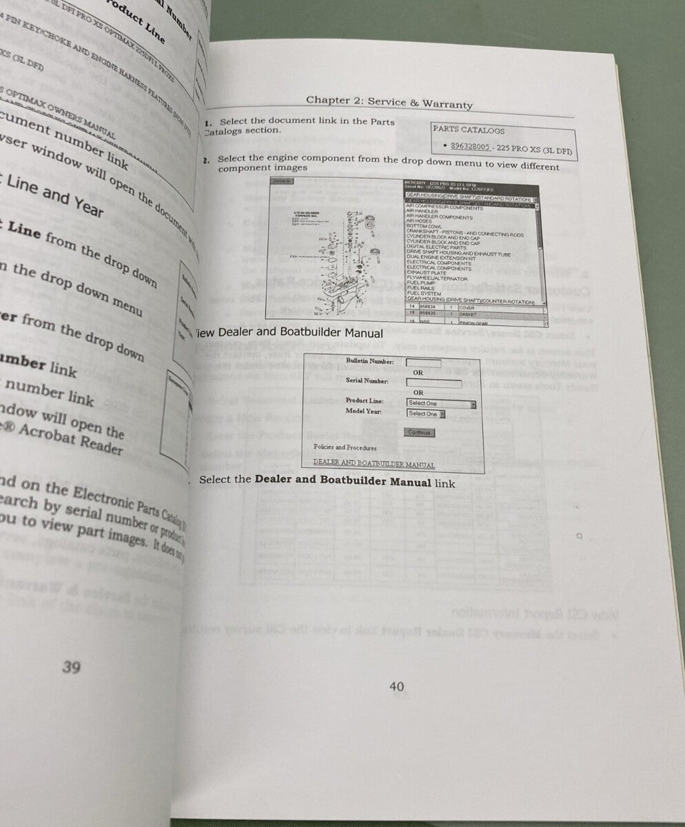GENUINE MERCURY MARINE MERCNET USER'S GUIDE JANUARY 2007