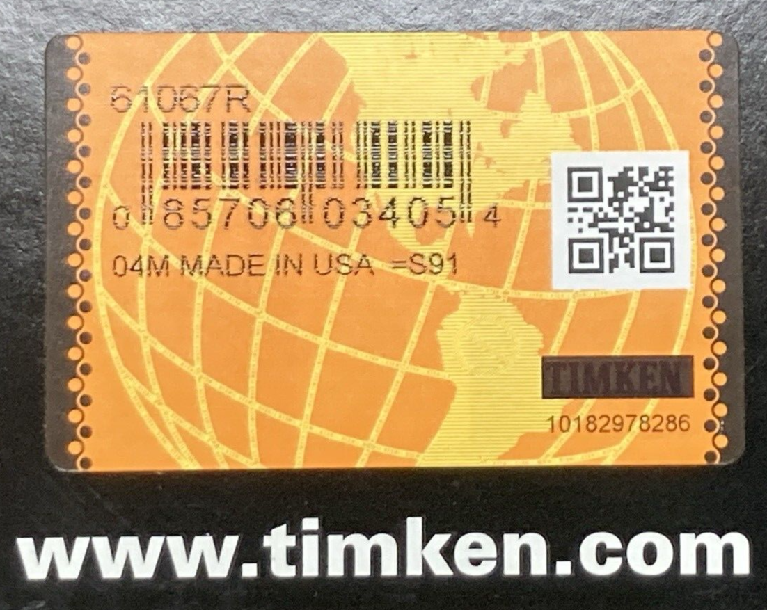 NEW GENUINE TIMKEN 61067R GASKET HUB CAP 5.5" BOLT 12 HOLE UNIVERSAL