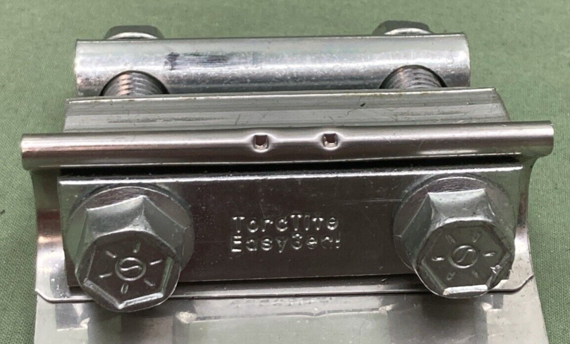 QTY 2 NEW ALLIANCE ABP N35 50EST EXHAUST STRAP CLAMP 5" W/ HARDWARE
