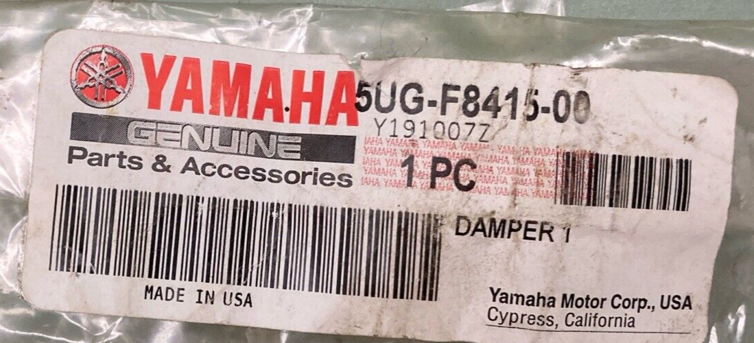 NEW GENUINE YAMAHA 5UG-F8415-00 DAMPER 1