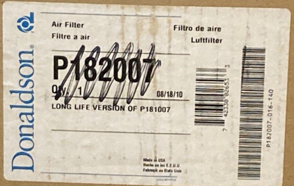 NEW GENUINE DONALDSON P182007 AIR FILTER PRIMARY ROUND