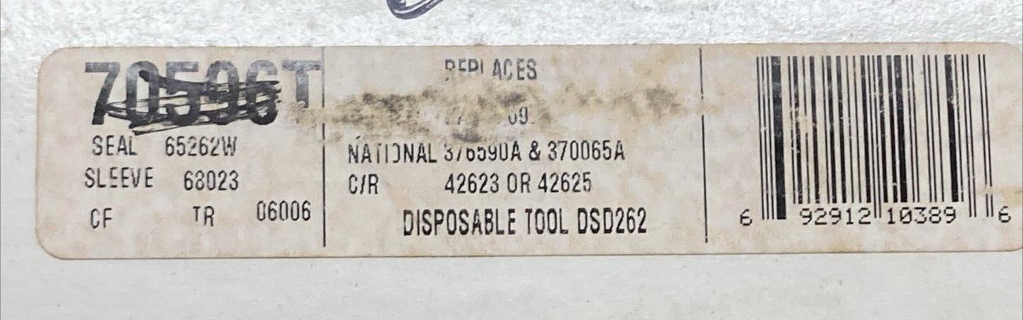 NEW TRISEAL MVP 70596T WHEEL SEAL SLEEVE & INSTALLATION TOOL KIT