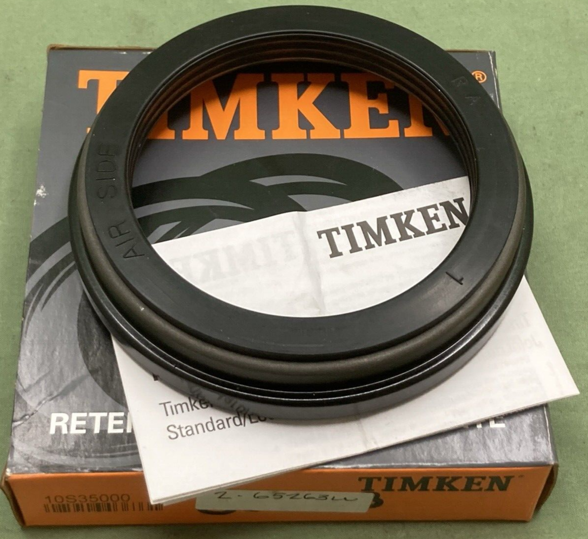 NEW TIMKEN 10S35000 WHEEL SEAL STANDARD 12,000# FRONT AXLE