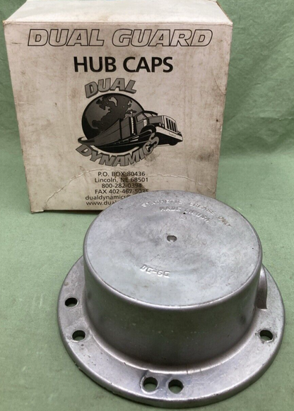 NEW DUAL GUARD DG-5/6G HUB CAP  GREASE COMMERCIAL TRUCK TRAILER