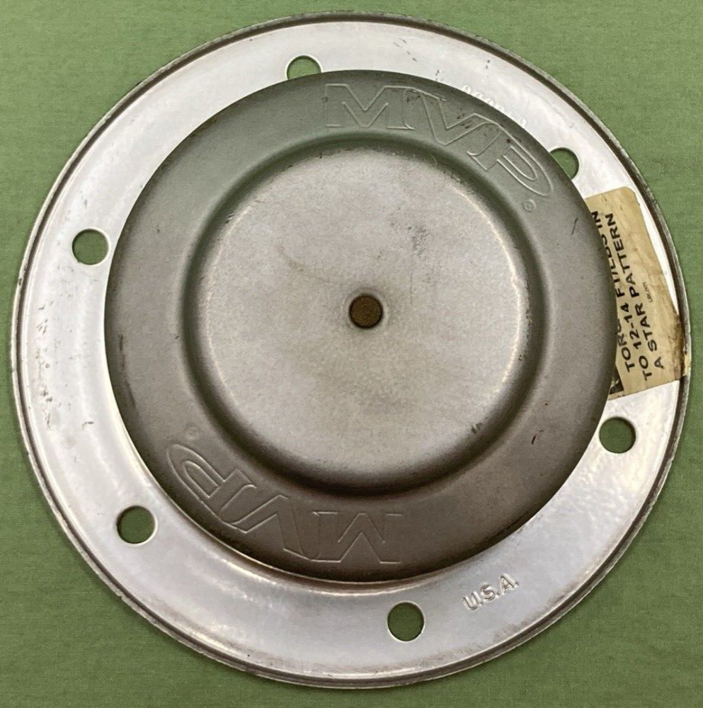 NEW TRISEAL MVP 64009G HUB CAP GREASE STAMPED STEEL