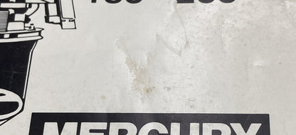 GENUINE MERCURY C-90-97-856 OPERATION & MAINTENANCE MANUAL MODELS 150 200 1981