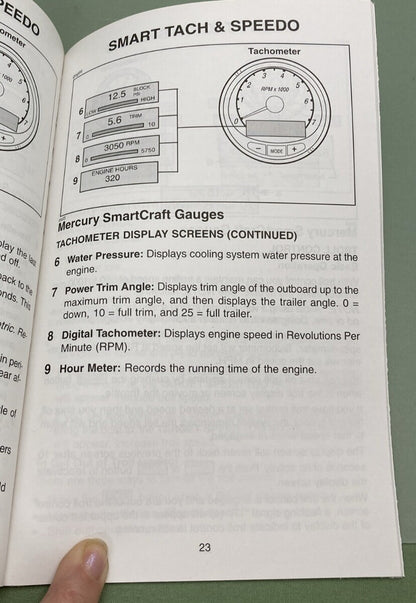 MERCURY 90-10229101 OPERATION, MAINTENANCE & WARRANTY MANUAL SUPPLEMENT 2000