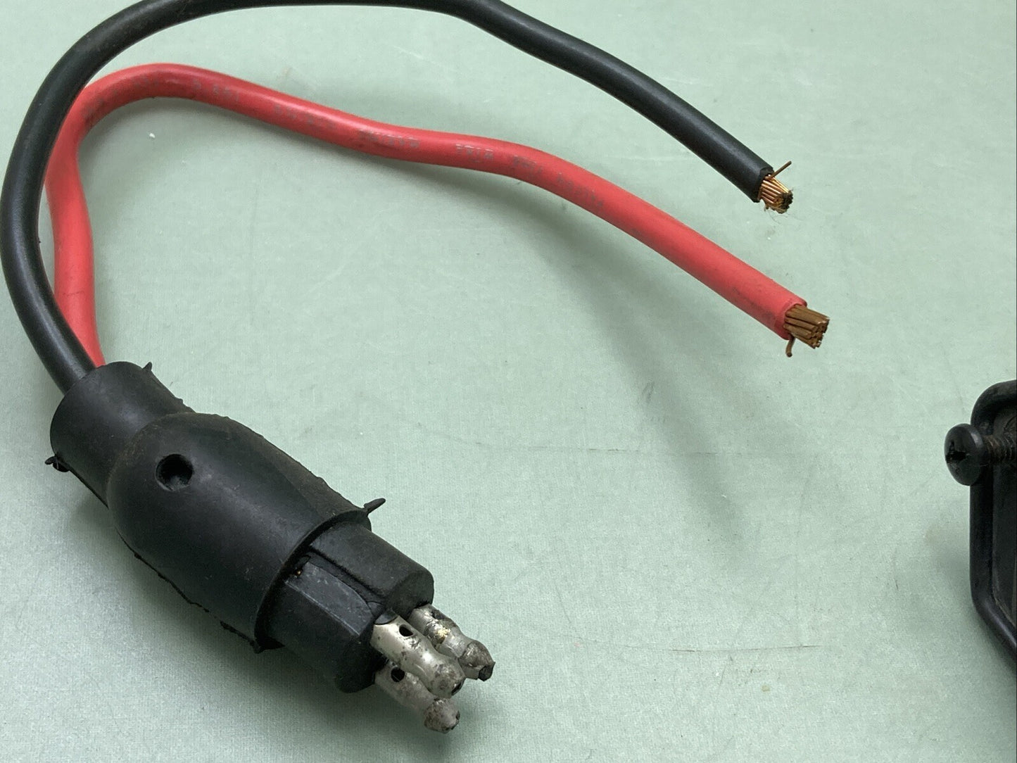NEW REPLACES PACTRADE PM151447 BOAT TROLLING MOTOR MALE / FEMALE 3 WIRE 8 GAUGE