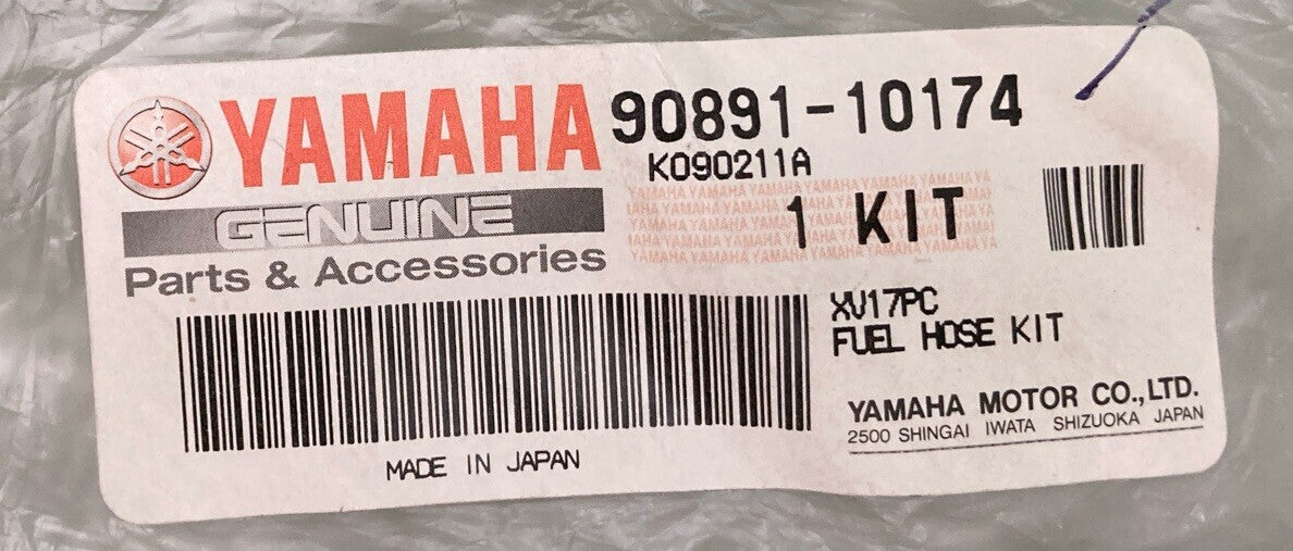 NEW GENUINE YAMAHA 90891-10174 XV17PC FUEL HOSE KIT