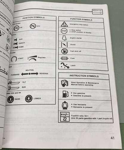 OMC 150 FFI OPERATION & MAINTENANCE MANUAL 213198 ENGLISH FRENCH 1996
