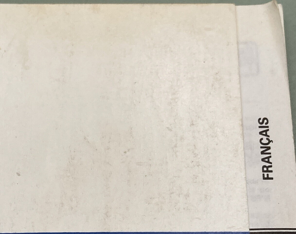 OMC 211833 OPERATION & MAINTENANCE MANUAL 60 65 70 ENGLISH FRENCH 1991