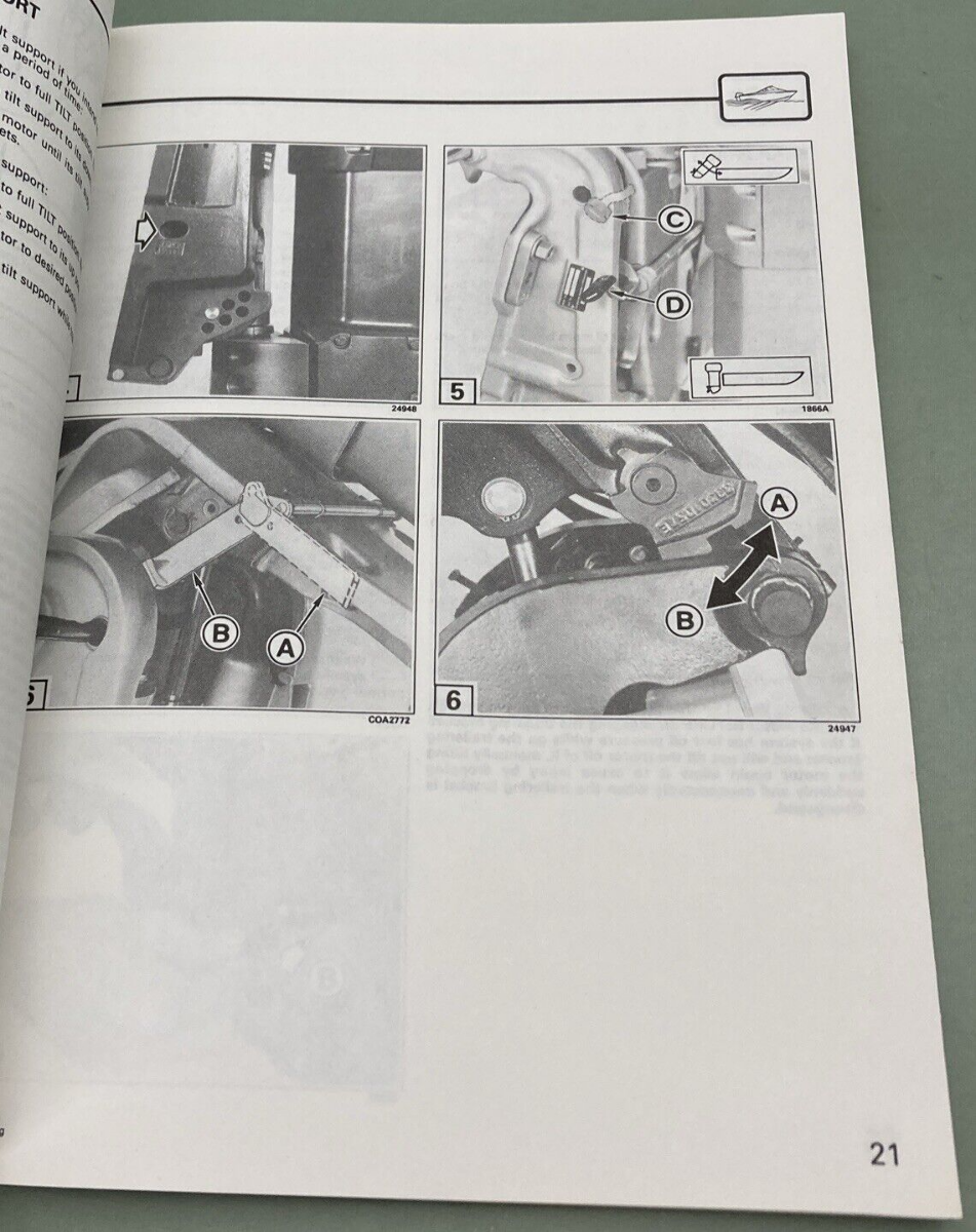 OMC 211833 OPERATION & MAINTENANCE MANUAL 60 65 70 ENGLISH FRENCH 1991