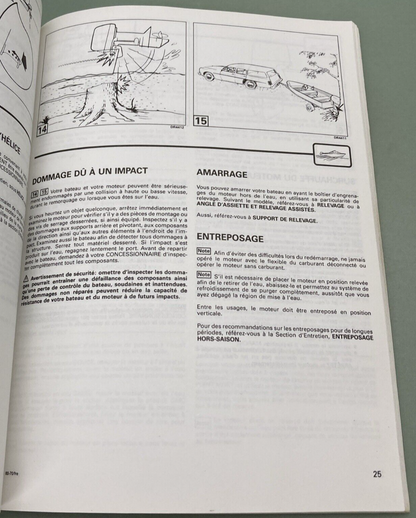 OMC 212580 OPERATION & MAINTENANCE MANUAL 50 60 70 REMOTE & 65 WMLE 1994