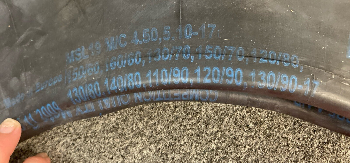 NEW GENUINE MOOSERACING 0350-0060 MOTORCYCLE INNER TUBE, HEAVY DUTY 4.50-5.10-17