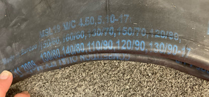 NEW GENUINE MOOSERACING 0350-0060 MOTORCYCLE INNER TUBE, HEAVY DUTY 4.50-5.10-17