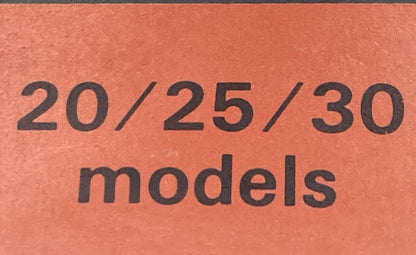MERCURY MARINER M-90-96204 OPERATION & MAINTENANCE MANUAL MODEL 20 25 30 1976