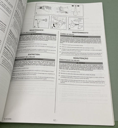 GENUINE MERCURY 90-10112W80 OPERATION & MAINTENANCE MANUAL ENG FREN 20-25 1997