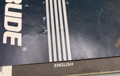 EVINRUDE 211090 OPERATION & MAINTENANCE MANUAL MODELS 20-30 ENGLISH FRENCH 1988