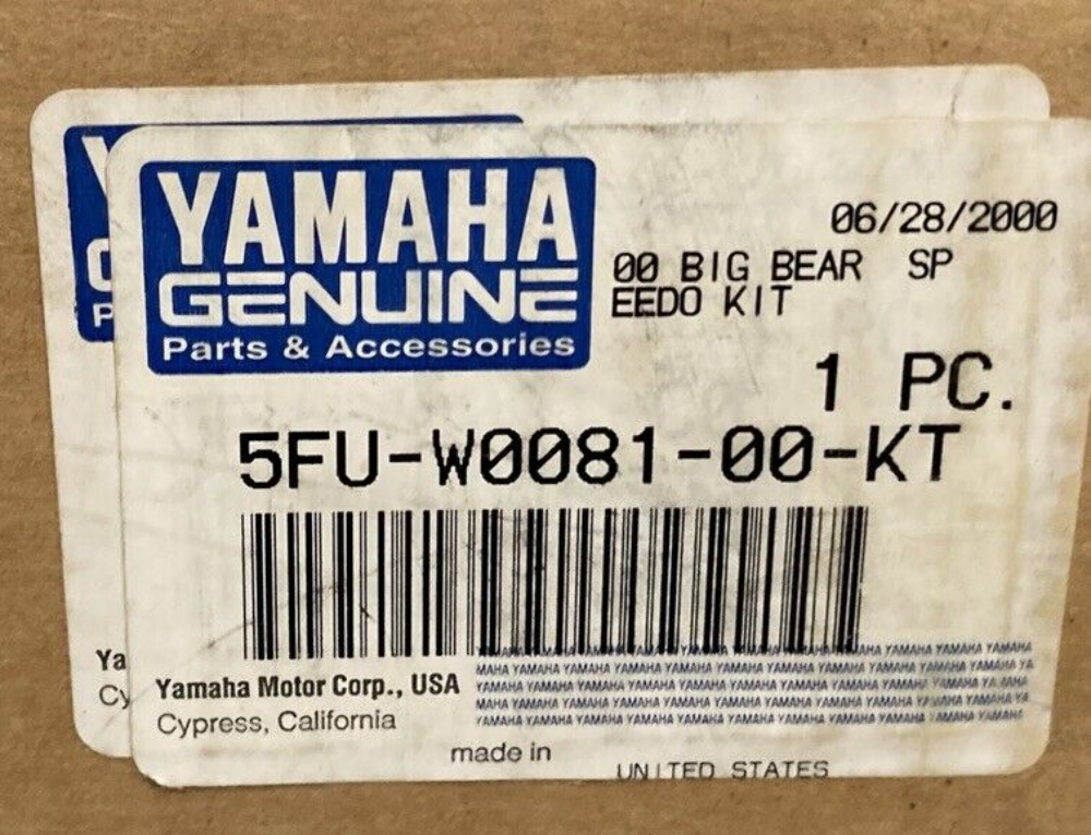 NEW GENUINE YAMAHA 5FU-W0081-00-KT SPEEDOMETER KIT BIG BEAR