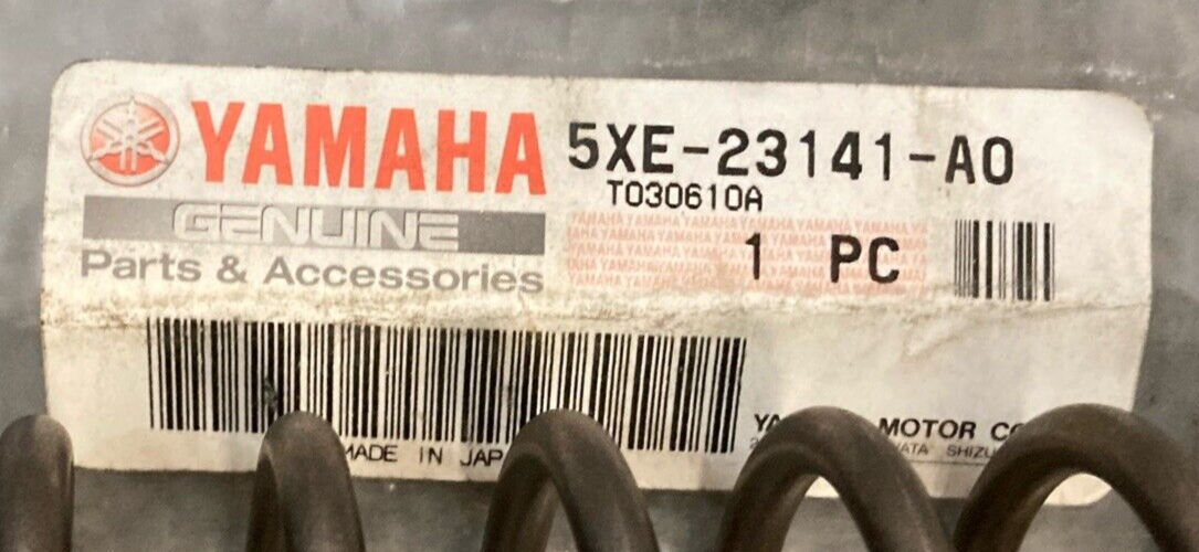 NEW GENUINE YAMAHA 5XE-23141-A0 SPRING (K=APPROX.3.9N/MM)