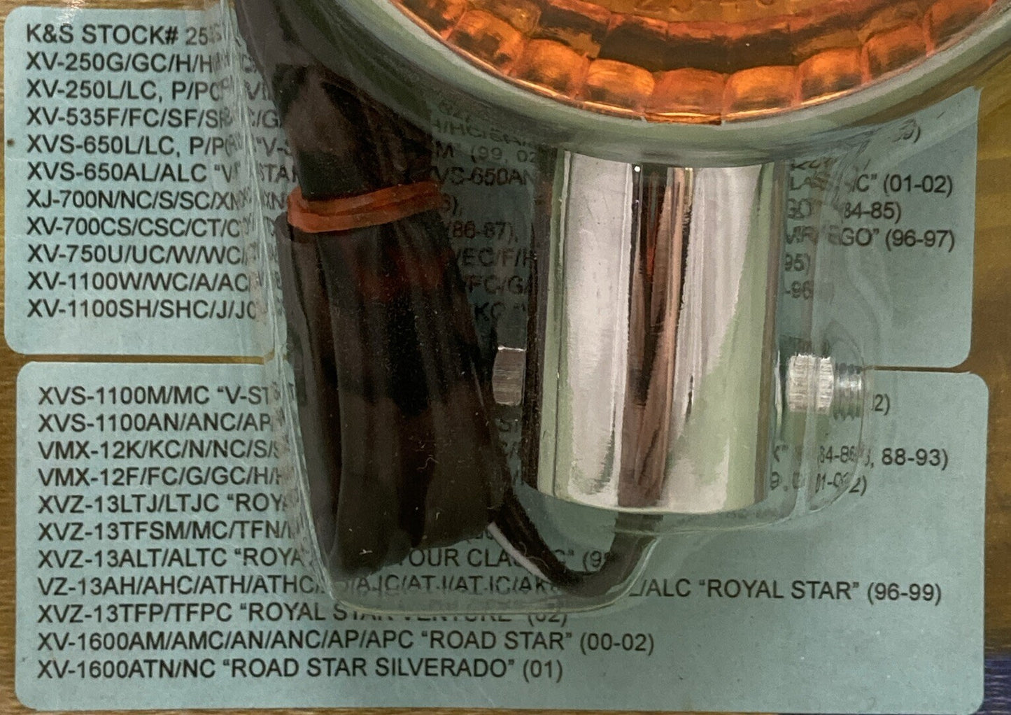 NEW GENUINE K&S TECHNOLOGIES 25-4106 TURN SIGNAL