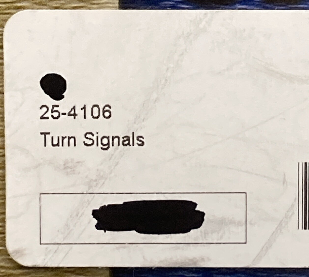 NEW GENUINE K&S TECHNOLOGIES 25-4106 TURN SIGNAL