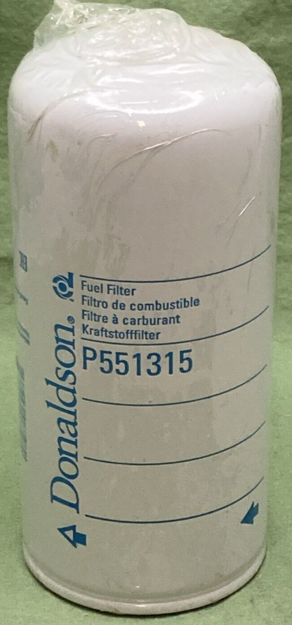 NEW GENUINE DONALDSON P551315 FUEL FILTER SPIN-ON CATERPILLAR 1R0759