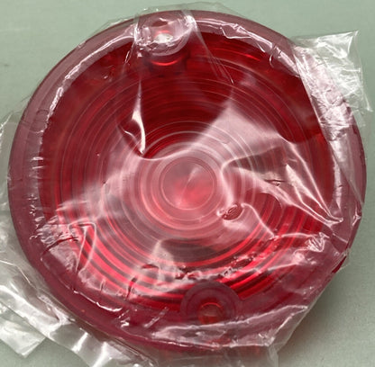 NEW CHRIS PRODUCTS DS-280260 TURN SIGNAL REPLACEMENT LENS RED 63-85 FL