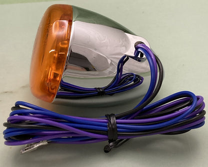 NEW CHRIS PRODUCTS 8501A DEUCE TURN SIGNAL ASSEMBLY RR AMBER
