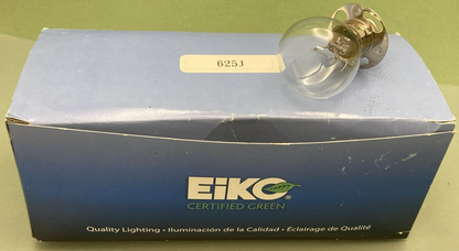 NEW EIKO 625J CERTIFIED GREEN 12 VOLT 25 WATT SPECIALTY BULB