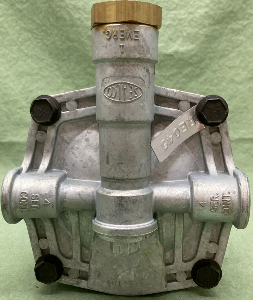 NEW SEALCO 110470X 3/4" Reservoir Port Relay Emergency Valve