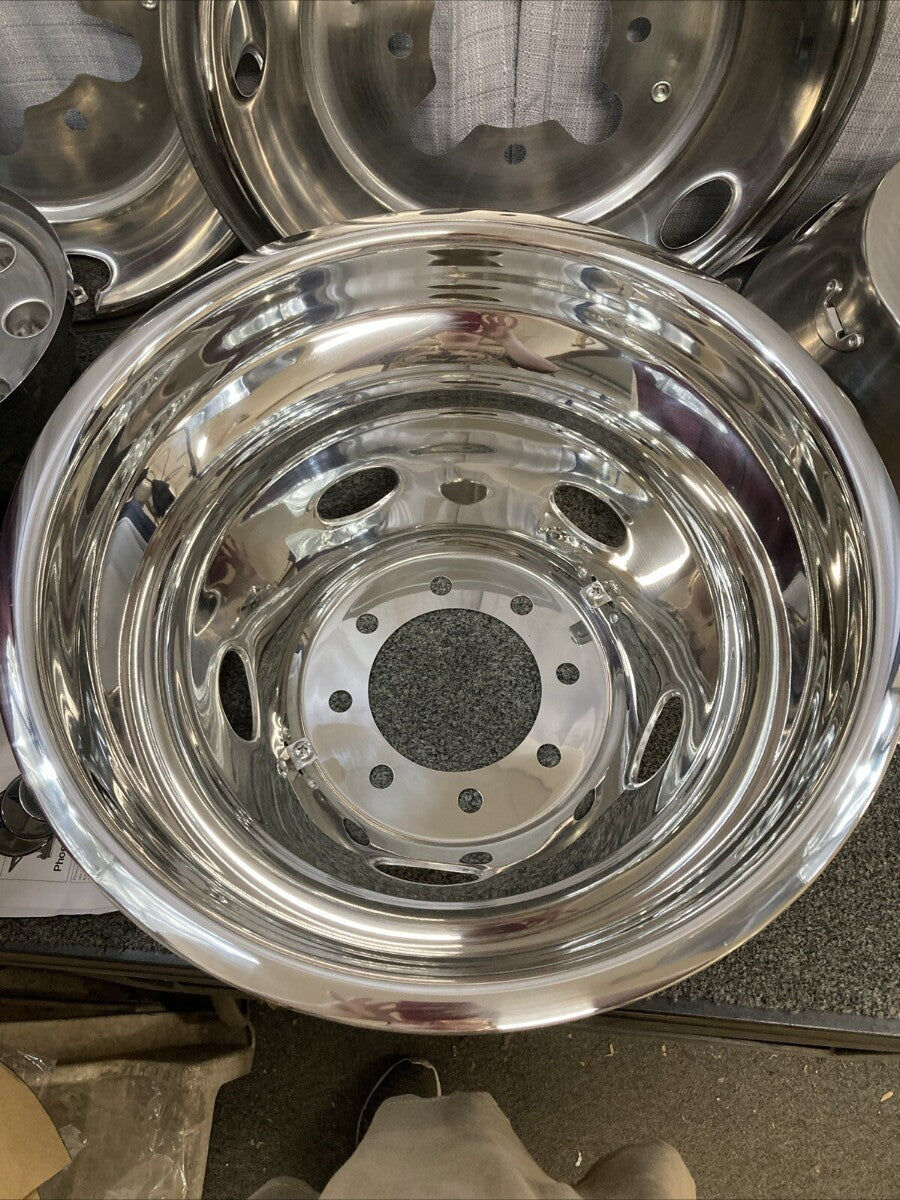 NEW PHOENIX SLD1703 SS WHEEL SIMULATOR SET 17" 8 LUG